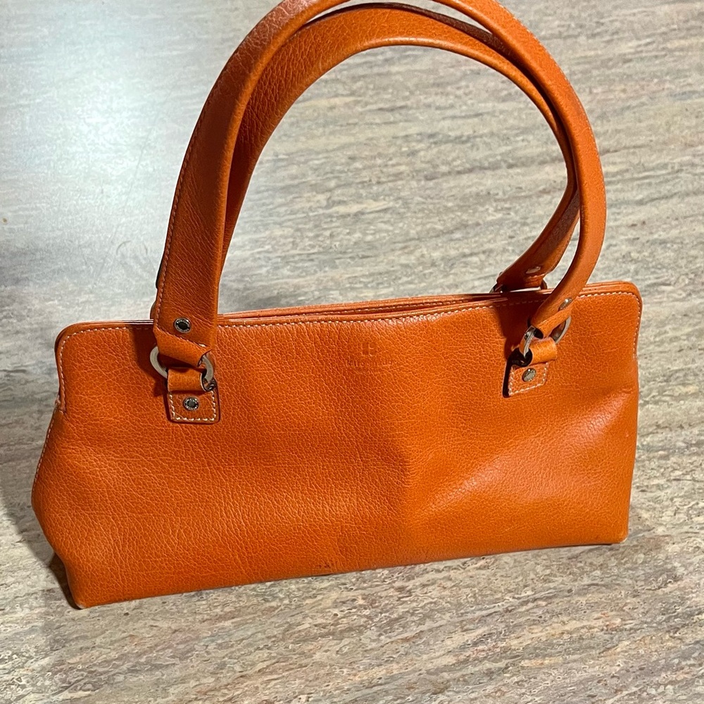 kate spade Orange Leather Satchel